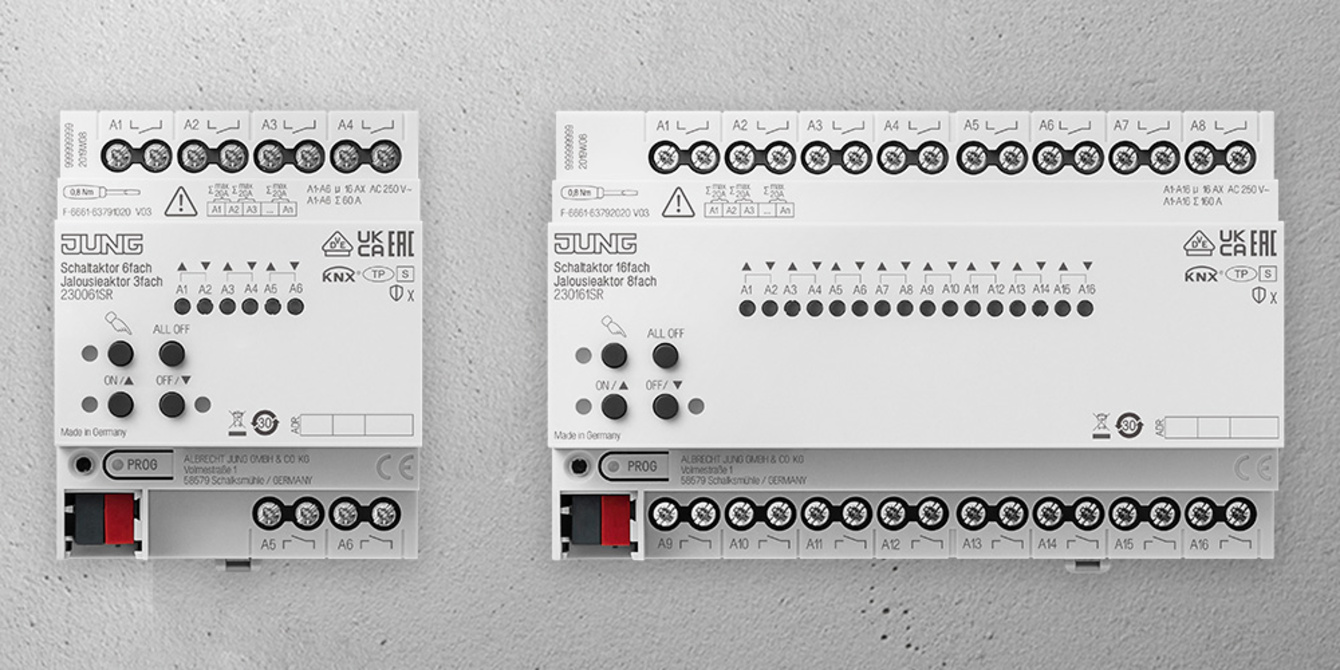 KNX Schalt- und Jalousieaktoren bei Frank Elektrotechnik in Cham