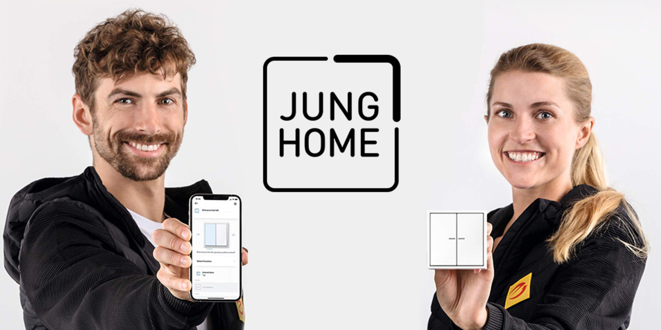 JUNG HOME bei Frank Elektrotechnik in Cham
